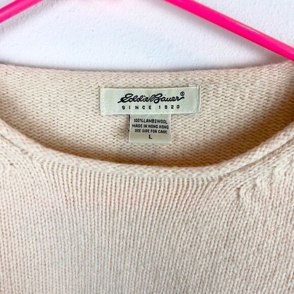 Eddie Bauer Vintage Lambswool Christmas Sweater - Picture 6 of 6